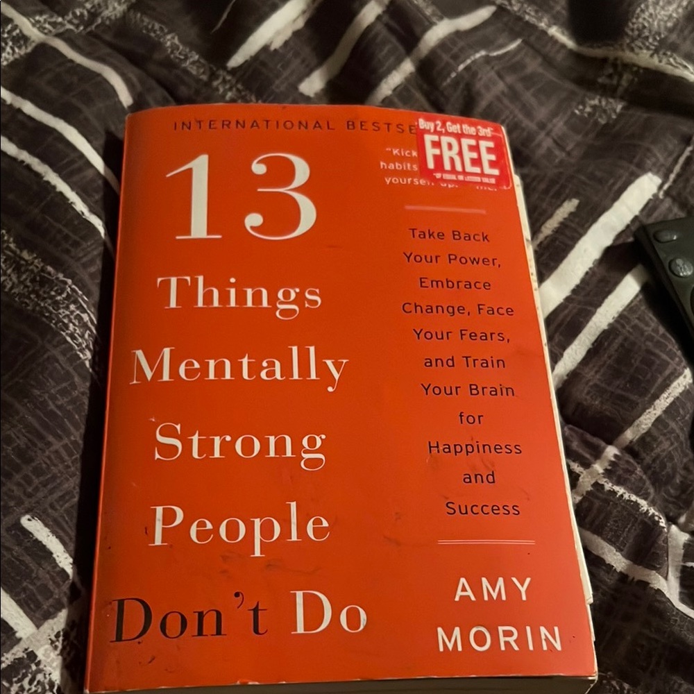 13 Things Mentally Strong People Don't Do Book
